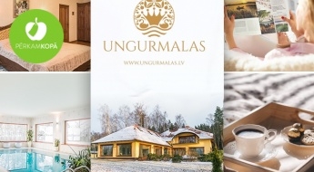 Великолепный отдых на вилле "Ungurmalas" для небольших праздников до 20 персон + бассейн и сауна