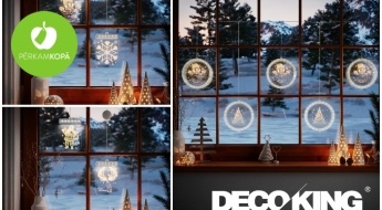 Декор из LED -лампочек - 22 милых дизайна в Рождественском настроении (1 или 5 шт.)