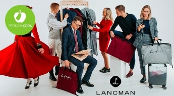 RADĪTS LATVIJĀ!  "Lancman bags" tērpu aizsargmaisi - standarta, sānos paplašinātais vai biznesa klases! Vari izvēlēties bez apdrukas vai ar uzrakstiem LATVIETIS/LATVIETE