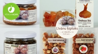 Radīts Latvijā! Līvānu spēks ķiplokos - mājražotāja "Līvānu ķiploks" piedevas ēdieniem un konfektes