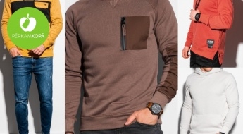 Kvalitatīvi, ērti un stilīgi vīriešu brīvā laika džemperi - dažādi dizaini, krāsas un izmēri