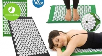 Для релаксации и восстановления энергии! Акупрессурный коврик для расслабления, снятия усталости и напряжения (65 x 41 см)