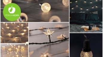 Освети Рождество! Гирлянды с различными лампочками, звездочками, шариками и другими фонариками