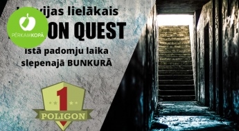 Latvijas lielākais ACTION QUEST - īstā padomju laika slepenajā BUNKURĀ "Poligon-1" (Siguldā)