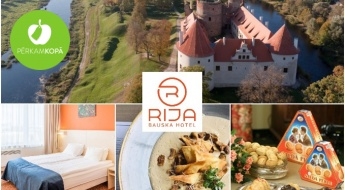 Pacilājoša atpūta Bauskā: burvīgas ekskursijas, vakariņas restorānā un nakšņošana viesnīcā "Rija Bauska Hotel"