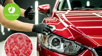 Nanokeramikas pārklājums automašīnas virsbūves tīrībai un aizsardzībai