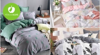 НОВЫЕ МОДЕЛИ! Комплекты двухстороннего сатинового постельного белья из 3 или 4 частей! Много красивейших дизайнов!