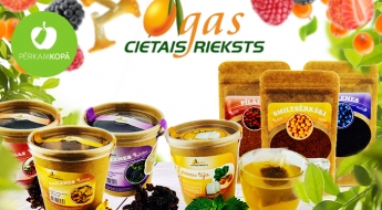 Сделано в Латвии! Вкусная и полезная продукция "Cietais rieksts": сушеные ягоды и фрукты, лисички, различные чаи и др.