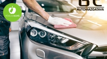 Kvalitatīva un rūpīga auto mazgāšana ar rokām un salona tīrīšana "BT automazgātavā"