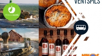 Vienas dienas brauciens uz Ventspili: "Ances" muiža + vīna un sklandraušu degustācija (9. vai 23.10.)