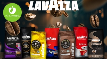 Кофе "Lavazza" с насыщенным и выразительным вкусом, который дополняют шоколадные и фруктовые нотки