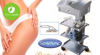 Для упругой фигуры! Вакуумный массаж STARVAC SP (1 ч) + в подарок 1 процедура прессотерапии