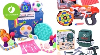 "ABC rotaļlietas" piedāvā: aizraujošas un izglītojošas rotaļlietas bērniem