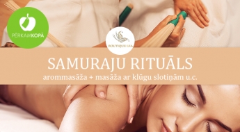 Самурайский ритуал для 1 персоны или пары в салоне BOUTIQUE LEA: аромамассаж + массаж бамбуковыми веничками и пр.