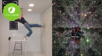 Biļete uz "Cosmos" ilūziju muzeju - optiskās ilūzijas, labirints, galaktiku istaba u.c.