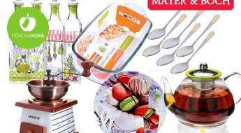 IZPĀRDOŠANA! Praktiski un kvalitatīvi "Mayer & Boch" virtuves piederumi par lieliskām cenām