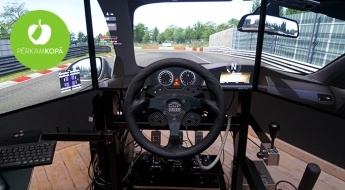 SIM RACING CLUB: 1 h brauciens ar autosacīkšu simulatoriem (drifts, rallijs, šoseja, F-1 u.c.)