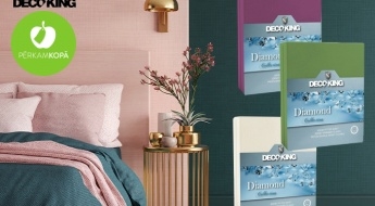 Mājīgai guļamistabai! Palagi no 100% kokvilnas auduma ar gumiju - dažādas krāsas un izmēri