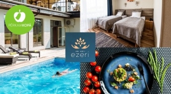 "SPA Hotel Ezeri" dāvanu karte 50, 100 vai 150 € vērtībā - nakšņošana, SPA, masāžas u.c. pēc izvēles
