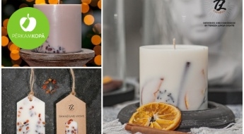 Сделано в Латвии! Соевые свечи, ароматный воск и мыло из козьего молока от "TL Candles"