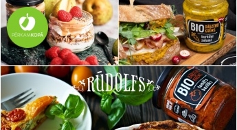 Вкусная распродажа! БИО-продукция "Rūdolfs": вкусные фруктовые и овощные кремы, смузи, кетчупы и варенье