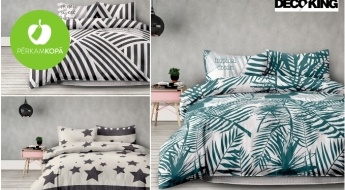 Augstas kvalitātes kokvilnas gultas veļas komplekti - dažādi dizaini un izmēri