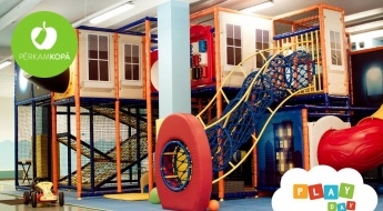 3 ч частная вечеринка для детей в развлекательном комплексе "Playday" в рабочие дни или выходные (до 12 детей)