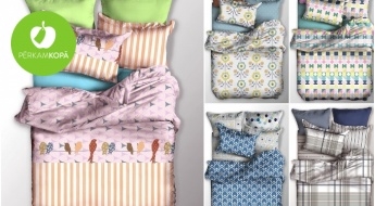 Saldam miegam! 100% mikrošķiedras auduma divpusēji gultas veļas komplekti - dažādi dizaini un izmēri