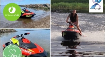 Adrenalīna piepildīts piedzīvojums! Ūdens motocikla SEA DOO SPARK TRIXX noma Jelgavā (24 h)