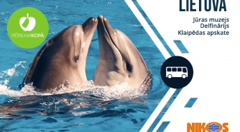 Поездка в Литву! Морской музей, Дельфинарий, экскурсия в Клайпеде и др.16.04.2022