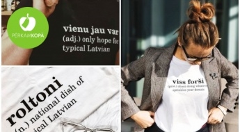 Так плохо, что смешно! Созданная в Латвии одежда для мужчин и женщин с остроумными надписями