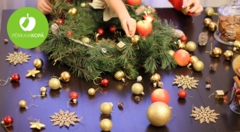 Мастер-класс по украшению венков Адвенте + Рождественская фотосессия + сладости