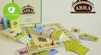 СДЕЛАНО В ЛАТВИИ! Настольные игры ABRA - веселое и познавательное развлечение в кругу семьи и друзей