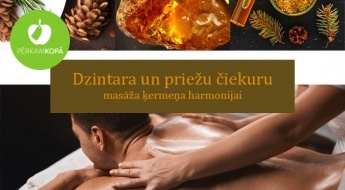 Расслабляющий массаж с шишками и янтарем для гармонии и энергии тела (до 1 ч)! Массаж понравится мужчинам и женщинам!