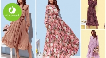 Veikals KLEITAS TEV piedāvā: romantiska stila midi un garās kleitas elegantām sievietēm