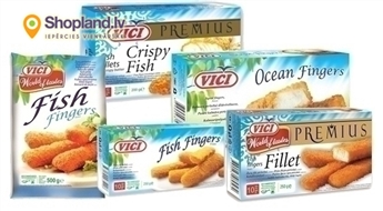 VICI: замороженные рыбные палочки или филе