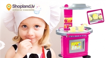 Rotaļu virtuves bērniem - lielisks pārsteigums arī Taviem mazajiem!