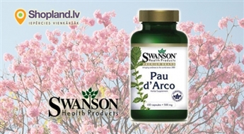 SWANSON: Pau dArco N100 Порошок коры муравьиного дерева - для хорошего сна и повышения защитных способностей организма