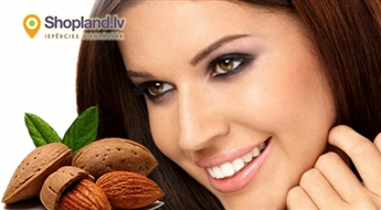 Mona Beauty: mandeļu pīlings saudzīgai sejas ādas atjaunošanai