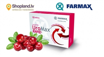 FARMAX: Uromax Rapid N10 urīnceļu problēmu risināšanai
