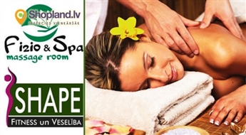 Activ & SPA: Подарочная карта на массаж и СПА ритуалы для тела на 20-90 €