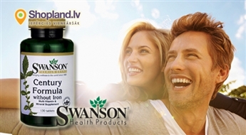 SWANSON: Комплекс витаминов и минералов Century Formula (130 таблеток для 4-х месяцев)