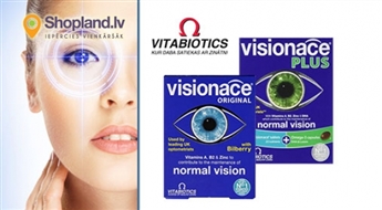 Visionace с лютеином (30 капсул) или Visionace Plus (28 капсул + 28 таблеток) для здоровья глаз!