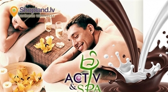 ACTIV & SPA: СПА массаж для пары Шоколадная страсть (60 мин)