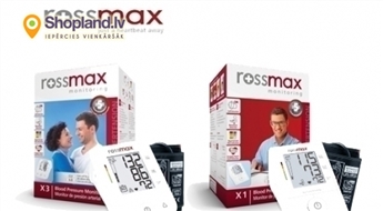ROSSMAX Automātisks asinsspiediena mērītājs!