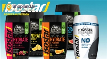 ISOSTAR Hydrate & Perform izotoniska dzēriena maisījumi enerģijai ar dažādām garšām!
