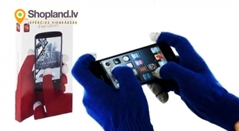 iFeel перчатки для устроиств с сенсорныме кнопками (синие)