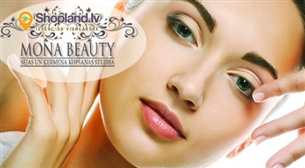 Mona Beauty: RF liftings + fotoatjaunošanas procedūra sejas ādai