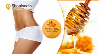 City SPA: Антицеллюлитный медовый массаж для проблемных зон и улучшения эластичности кожи