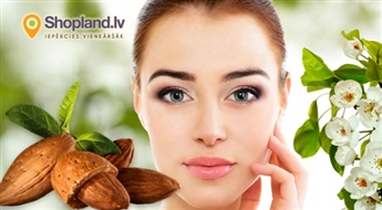 Mona Beauty: mandeļu pīlings saudzīgai sejas ādas atjaunošanai
